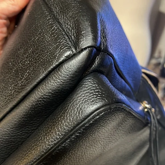 Kate Spade leather black backpack